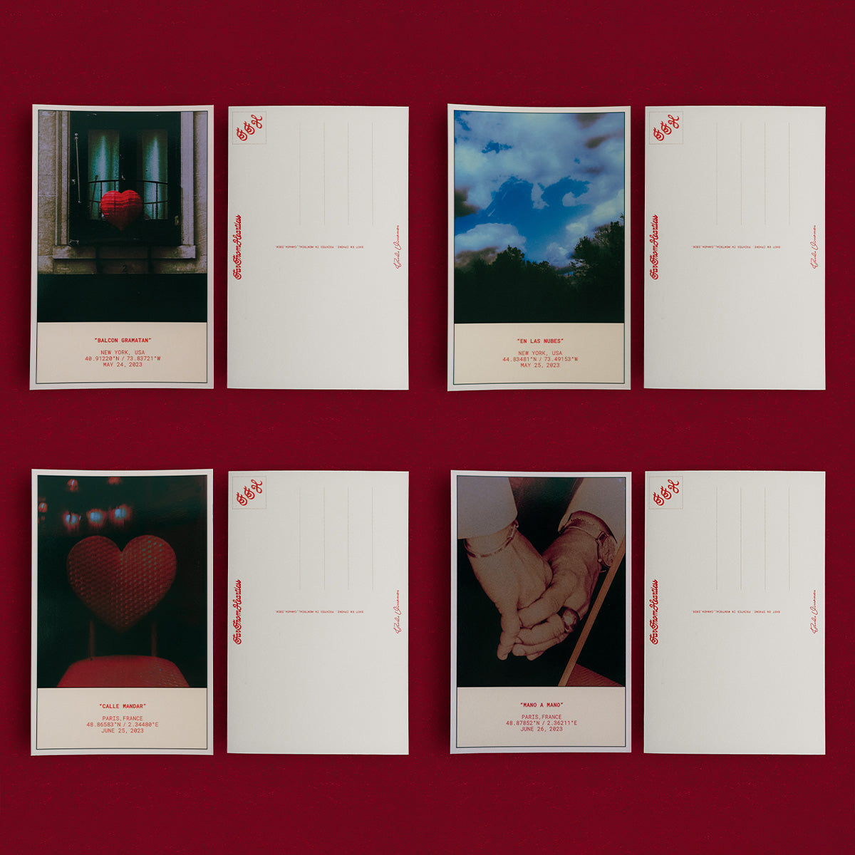 Far From Heartless Post Cards